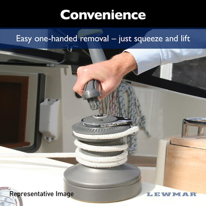 Lewmar One Touch Marine Seilwindengriff – gelb, 250mm
