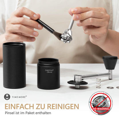 TIMEMORE Chestnut C3s PRO Manuelle Kaffeemühle - Schwarz Klappgriff