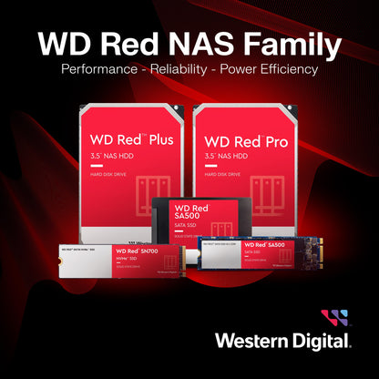 WD Red Plus NAS Festplatte 8 TB – Intern 3.5 Zoll