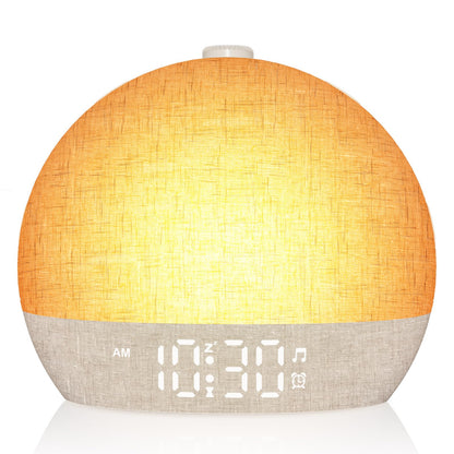 ARUQO BL50 Tageslichtwecker, Lichtwecker mit Sonnenaufgang
