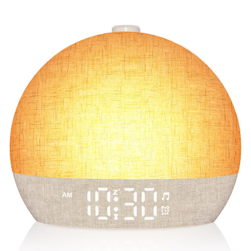 ARUQO BL50 Tageslichtwecker, Lichtwecker mit Sonnenaufgang