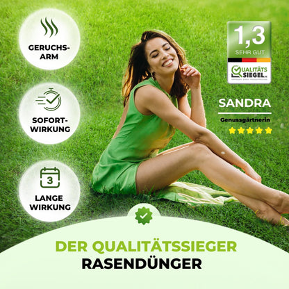 TerraUno Rasendünger Frühjahr/Sommer Sofortwirkung – 20 kg