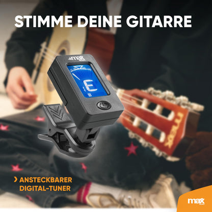 MAX SoloArt Akustik Gitarre 3/4 - Kinder ab 6 Jahren