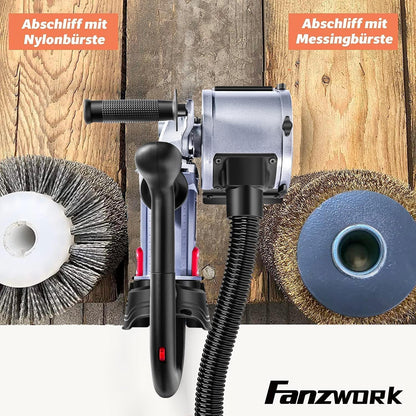 FANZWORK V2 Satiniermaschine 1500W – Oberflächen Renovierung