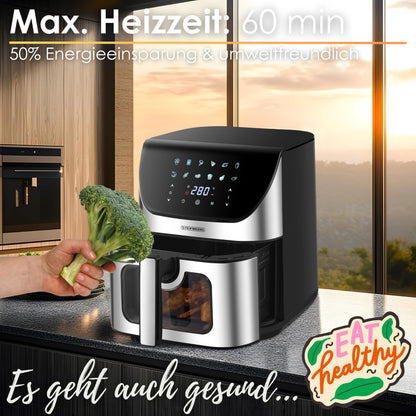 Vita Heissluftfritteuse 4-in-1 Mini Backofen – 8L