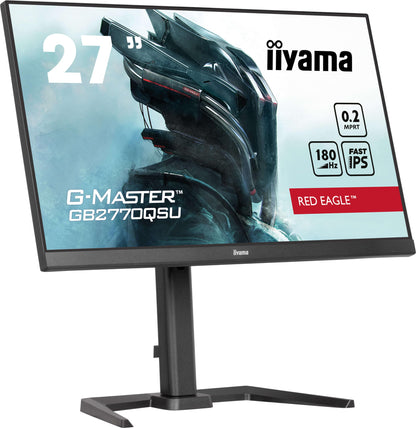 iiyama G-Master GB2770QSU-B6 Gaming Monitor - 27" WQHD IPS 180Hz