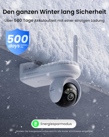 Reolink Altas PT Ultra 4K Solar Überwachungskamera mit Akku und WLAN