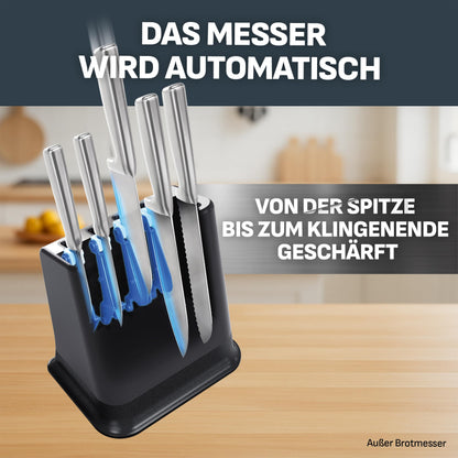 Tefal EverSharp Pro Messer-Set mit selbstschärfendem Messerblock