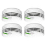 Hekatron Genius Plus Rauchmelder, 10 Jahre Batterie, 4er-Set