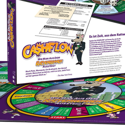 Rich Dad CASHFLOW Finanzkompetenz Spiel - Deutsche Version