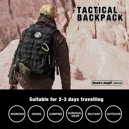 Mardingtop Taktischer Militär Rucksack Wanderrucksack - 40L