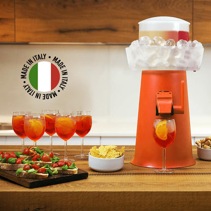Sprizzer Aperol Spritz Maschine Dispenser manuell - Orange