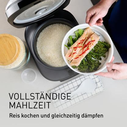 Panasonic SR-DA152KXE Reiskocher mit Dampfgarer - Schwarz