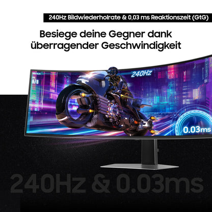 Samsung Odyssey OLED G9 G93SD Gaming Monitor - 49 Zoll 240 Hz