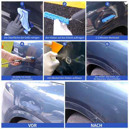PDR TOOLS Dellen Reparaturset – Gleithammer & USB-LED-Brett