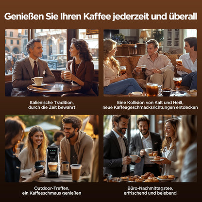 Warriors1 5in1 Kaffeemaschine Kapselmaschine – 20 Bar