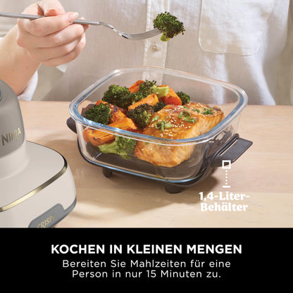 Ninja CRISPi Tragbare Heissluftfritteuse 3.8L Stone Gold FN101EUSTGD