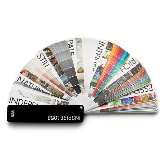 NCS Inspire 1058 Professionelle Farbkarte für Design & Beschichtung: Systematische Farbmusterkollektion zur Farbtonauswahl & Referenz.
