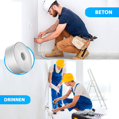 MAS Premium Feuchtraumkabel NYM-J Mantelleitung - 5x6 mm², 20m