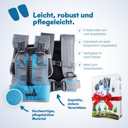 Little Biker Fahrradlernweste für Kinder mit Haltegriff