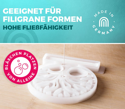 Keracraft Giesspulver Reliefgiesspulver - Weiss 20 kg