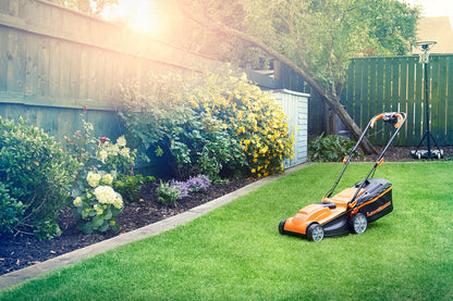 Lawnmaster MEB1434M Elektro Rasenmäher - 1400W 34cm