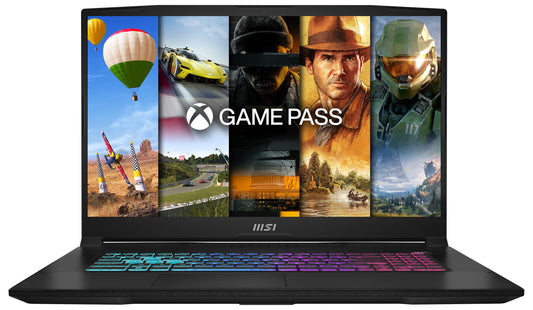 MSI Katana 17 Gaming-Laptop - RTX 4060 B13VFK-269, rechteckig, dunkelgrau. Entwickelt für hohe Gaming-Performance.