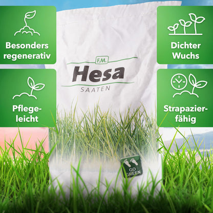 Hesa Gebrauchsrasen Sport- und Spielrasen 5 kg - RSM 2.3 Premium