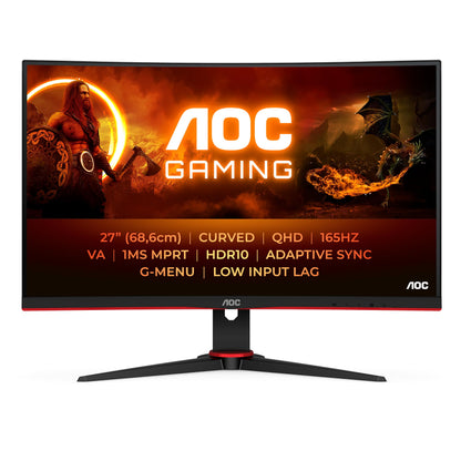 AOC Gaming CQ27G2SE 27 Zoll QHD Curved Monitor - 165 Hz