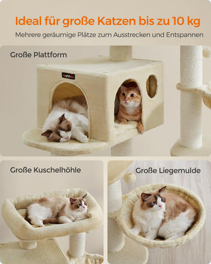 Feandrea Kratzbaum Grosse Katzen XXL - Beige PCT01M