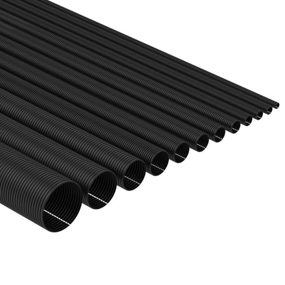 AUPROTEC Wellrohr geschlitzt Kabelschutzschlauch 22 mm 25 m