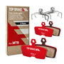 Top Brake Scheibenbremsbeläge BD08-P für SRAM/AVID Code, Guide RE, Keramikmischung, rot