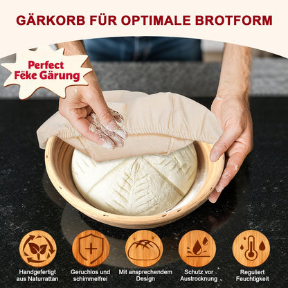Gusseisen Brotbacktopf Emaille Dutch Oven – 5,7L Rot