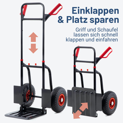 Pallit Diablo-F Sackkarre klappbar 200 kg Luftreifen