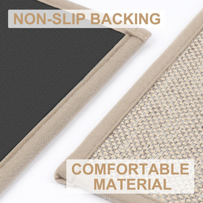 LEKEEPGO Fussmatte Innen 60 x 120 cm, Schmutzfangmatte, Khaki