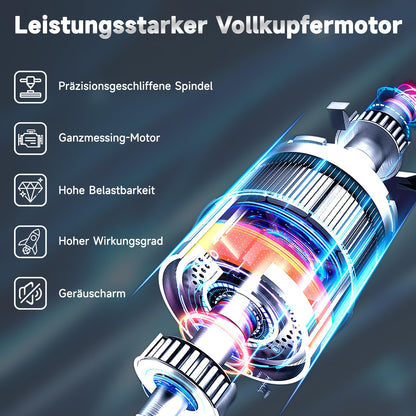 SwissTools DIY Mini Bandschleifer Elektrisch – 7 Stufen Set