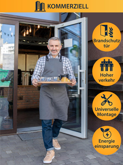 NAPOLEON N-1000 Automatischer Türschliesser Gr. 3 Schwarz