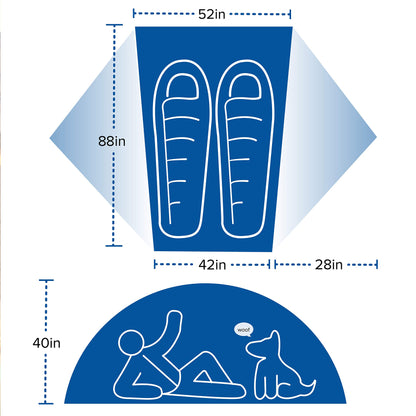Big Agnes Copper Spur HV UL2 Bikepack Zelt - grau