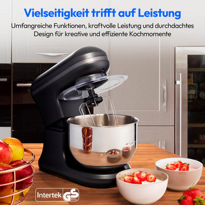 MEDION Küchenmaschine MD18420 mit Eisschüssel, 1200 W, schwarz