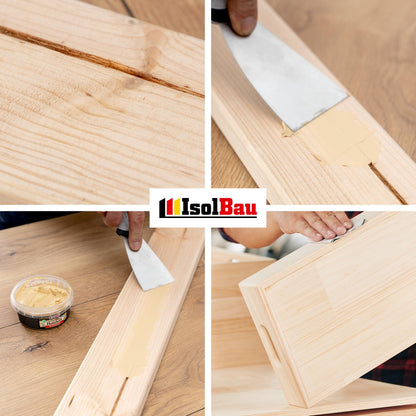 Isolbau Holz-Spachtelmasse 5 kg - Fichte für Holzreparatur