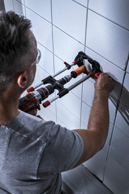 kwb Bohrständer 778500 mit Bohrfutter und Winkelarretierung