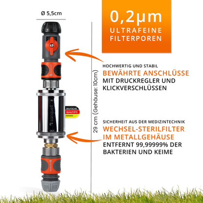 Explorer Wohnmobil Wasserfilter - Befüllfilter Komplettset