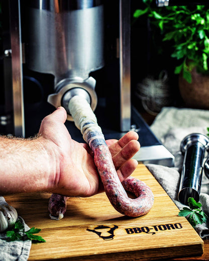 Zelsius Profi Wurstfüllmaschine Edelstahl 7 Liter - 2-Gang
