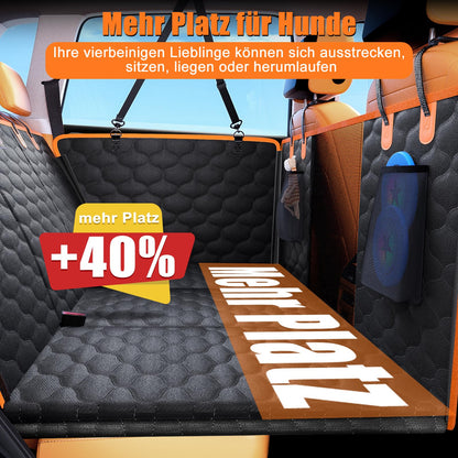 JOEJOY Hundesitz Rückbank Verbreitert mit Bodenplatte