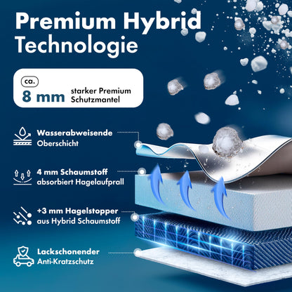 Walser Hagelschutz Abdeckplane Premium Hybrid Bus Grösse 10