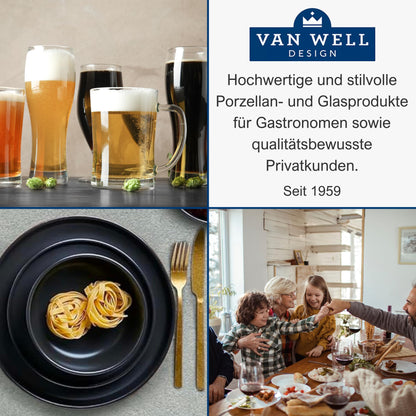 Van Well Willibecher 0,3 l 24er Set, geeicht, spülmaschinengeeignet