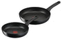 Tefal Hard Titanium On Induktionspfannenset - 24+28cm