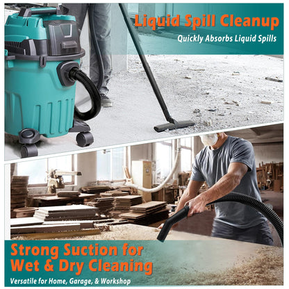 Makita 18V kompatibler Akku-Handstaubsauger 12L bürstenlos 180W