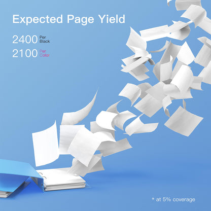 GPC IMAGE 415A Kompatibler Toner für HP - 4er-Pack MultiColor