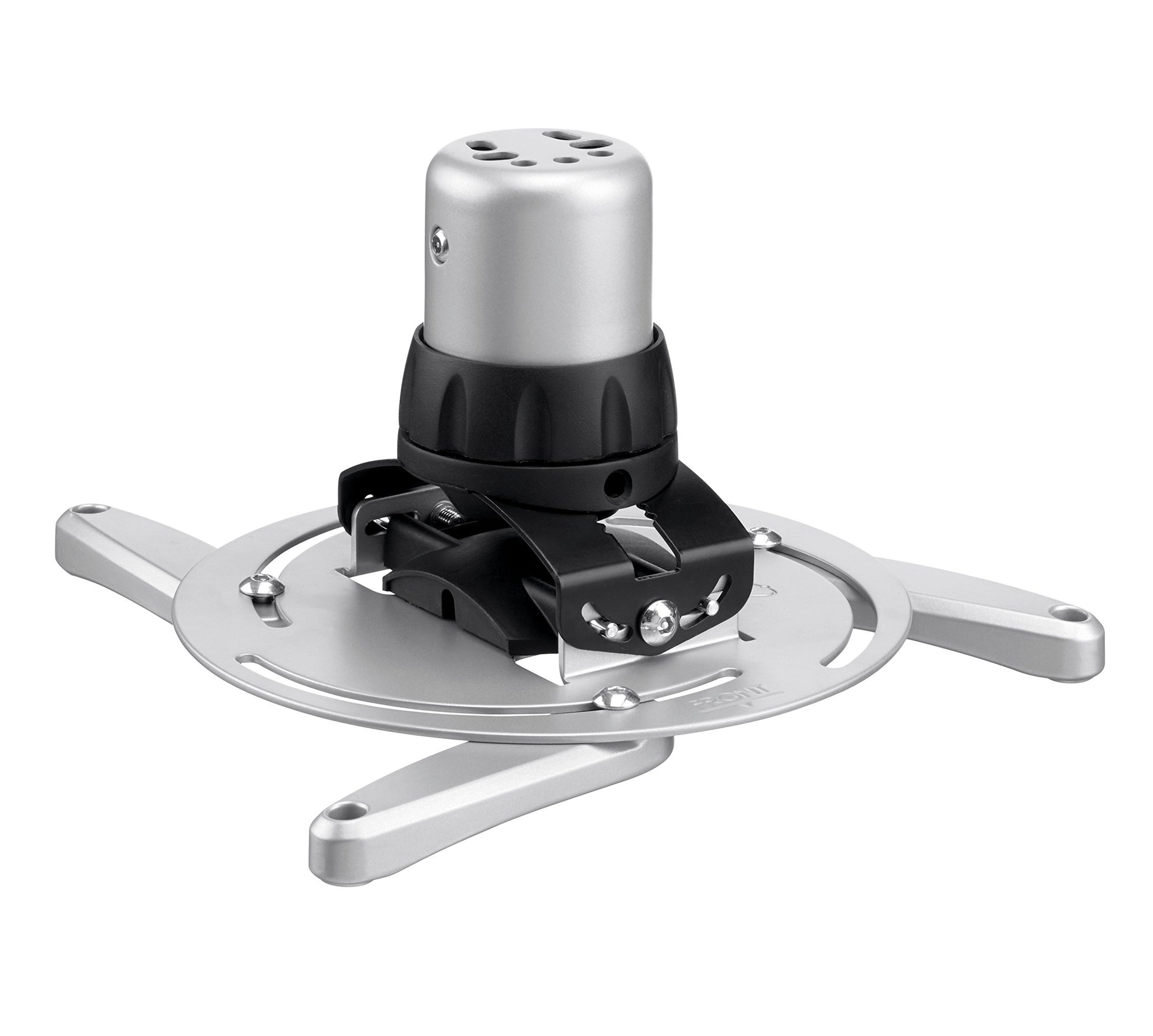 Vogel's PPC 1500 professionelle Projektor-Deckenhalterung Silber. Eine silberne, starre Deckenhalterung zur Projektorbefestigung.
